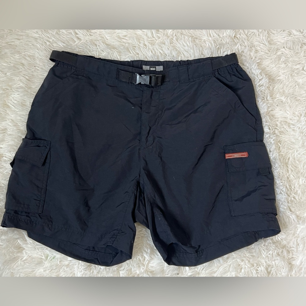 Women's Black Cargo Utility Shorts